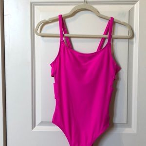Bright Pink One Piece Women’s Swimsuit